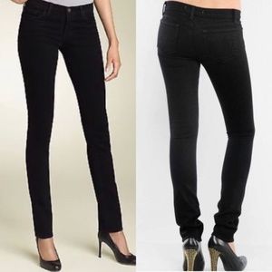 J‎ BRAND Pencil Leg Skinny Black Jett Jeans